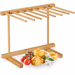 Portate la tradizione italiana a casa vostra con questo essiccatore per la pasta! Lo stand con 8 braccia è l’ideale per asciu ...
