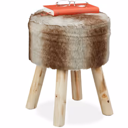 Create un ambiente romantico, dal tocco rustico e dallo charme da chalet di montagna con questo elegante sgabello. Lo sgabell ...