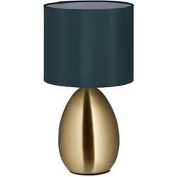 Con questa lampada moderna da tavolo vi assicurate un elegante elemento di arredo per le vostre 4 mura domestiche. La lampada ...