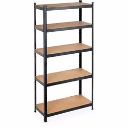 Questo scaffale offre moltospazio per mettere in ordine. Lo scaffale offre molto spazio per riordinare edè ideale per sopport ...