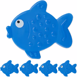 Questi divertenti adesivida bagno garantiscono un sostegno antiscivolo sicuro nella vasca o nelladoccia. Il simpatico design ...