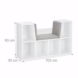Relaxdays 10035363 cuscino, guanciale e inserto decorativo - Vista aggiuntiva 4