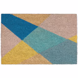 Con questo zerbinooriginale dal design geometrico potrai portare un tocco di colorenell’ingresso - sia indoor che outdoor. Ma ...