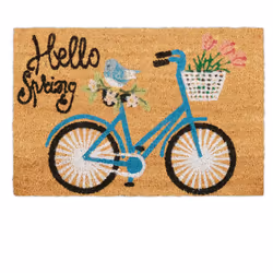 Con questo simpaticozerbino dai colori vivaci e la scritta “Hello Spring” potrai dare un caldobenvenuto agli ospiti ancora pr ...