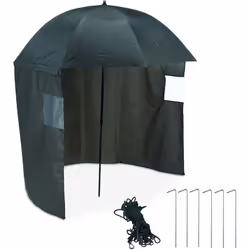 Questo pratico ombrellone non può mancare tra i tuoi accessori da pesca. Non rinunciare al tuo hobby per via del clima. L’omb ...