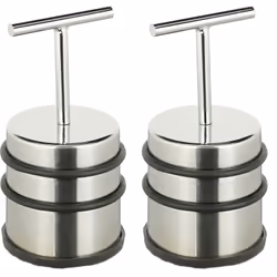 Il fermaporte in acciaio inox è l’accessorio ideale per la tua casa: in quanto fa in modo che porte e porte finestre non si c ...
