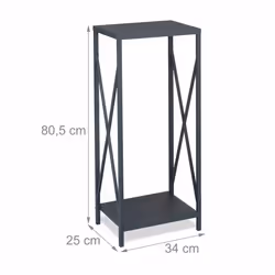 Relaxdays 10037808 carrello e supporto per legna - Vista aggiuntiva 4