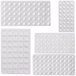 I gomminiparacolpi in silicone trasparente sono un aiuto fondamentale per proteggeremobili, apparecchi e accessori. Evita di ...