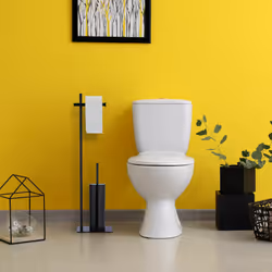 Relaxdays 10038009 scopino e porta scopino WC