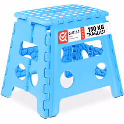 Quando fatichi a raggiungere gli scaffali alti della cucina o nello sgabuzzino, ciò che ti serve è uno sgabellino come questo ...
