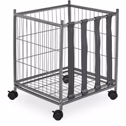 Questo piccolo carrello è ideale per palestre scolastiche e club sportivi per avere un contenitore dove riporre tutti i tipi  ...