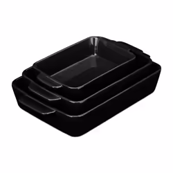 Che si tratti di lasagne,arrosti o tiramisù, se vuoi viziare famiglia e amici con un pasto sostanzioso,il set da 3 teglie è q ...