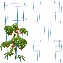 Con questo set da 6 supporti per piante rampicanti puoi dare sostegno e forma alle tue piante rampicanti. Il traliccio in met ...
