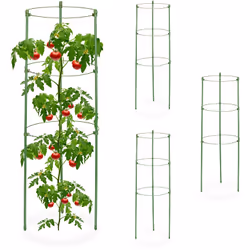 Rendiflorido il tuo giardino con l’aiuto di questi 4 supporti in metallo a 3 gambe perfetti perogni tipo di pianta rampicante ...