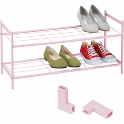 Quando la collezione di scarpe aumenta non resta che procurarsi il giusto mobile dove poterla esporre. Questa scarpiera in ro ...