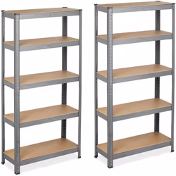 Questo scaffale offre moltospazio per mettere in ordine. Lo scaffale offre molto spazio per riordinare edè ideale per sopport ...