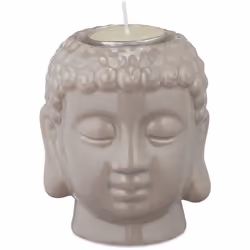 La testa di Budda crea un'atmosfera rilassante e irradia armonia e pace nella tua casa! Questo portacandele decorativo è real ...