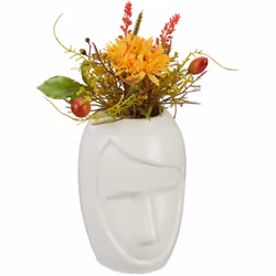 Sei ancora alla ricerca del giusto accento decorativo per il tuo salotto? Allora questo vaso con il disegno di un volto potre ...