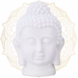 Questa piccola statua di Buddha crea un fascino asiatico e irradia armonia e pace nella tua abitazione. La testa di Budda in  ...