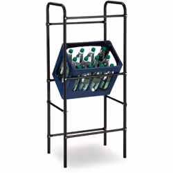 Con questo scaffale porta casse è possibile tenere in ordine la cucina, la dispensa o la cantina. Dotata di 3 livelli, la sca ...