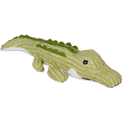 Relaxdays - Fermaporta a Pupazzo Coccodrillo Pesante, Animali Ferma Porta da Pavimento, Peso Sabbia, 8 x 45 x 16 cm, Verde