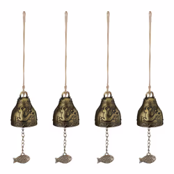 Relaxdays 10045162, Bronzo, Oro, Metallo, Canapa, 5 cm, 280 mm, 70 g