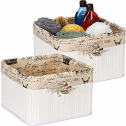 Questo pratico cesto portaoggetti in bambù è un accessorio fondamentale per la tua casa: decorativo e utile! Utilizzalo per c ...