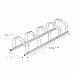 Relaxdays 10045665 supporto per bicicletta - Vista aggiuntiva 4