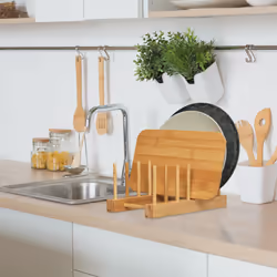 Relaxdays 10045691 organizzatore di utensili da cucina e scolapiatti