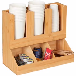 Questo organizzatore portabicchieri è la soluzione ideale per avere a portata di mano i bicchieri di plastica, i bicchierini  ...