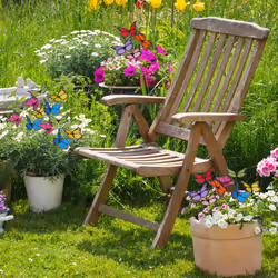 Relaxdays 10045772 Statua da giardino a forma di fata Metallo, Cloruro di polivinile (PVC) Multicolore 72 pz - Vista aggiuntiva 4