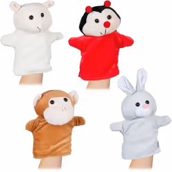 Con questi burattini potrai far immergere i tuoi bambini in vari ruoli. La simpatica scimmietta, la dolce pecorella e l'irref ...