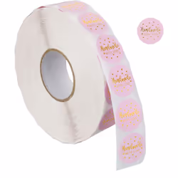 Con questo rotolo di etichette, potrete dare un tocco speciale a regali e simili e rendere felici amici, parenti o addirittur ...