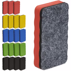 Con questo set da 20 cancellini colorati, potrai pulire efficacemente la tua lavagna da residui di pennarello e farla tornare ...