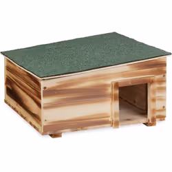 Questa scatoletta di legno può diventare il rifugio ideale per i ricci che vengono a far visita al tuo giardino. La casetta p ...