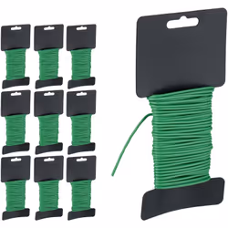 Questo filo di ferro plastificato verde è l'ideale per sostenere le tue piante nel giardino. Offrendo un supporto flessibile, ...