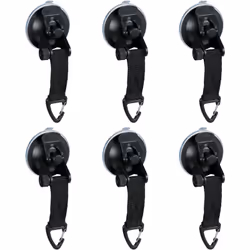 Le ventose con ganci in set da 6 sono la soluzione ideale per fissare gli oggetti in modo sicuro. Perfette per fissare tende  ...
