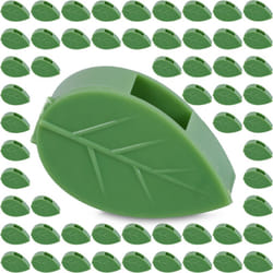 Relaxdays - Clip per Piante Rampicanti, Set 140 Ganci Autoadesivi da Parete, Sostegni per Piantine, Pomodori, Edera, Verde