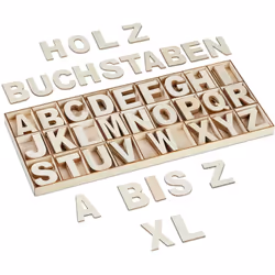 Queste simpatiche letterine in legno sono perfette non solo per lavoretti creativi e bricolage, ma anche come supporto per im ...