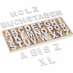 Queste simpatiche letterine in legno sono perfette non solo per lavoretti creativi e bricolage, ma anche come supporto per im ...