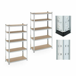 Relaxdays 10047790 mensola e scaffale per utensili