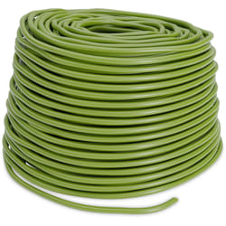 Relaxdays - Tubo per Legare le Piante, Corda di Legatura in Gomma Cava, per Fiori, Cespugli, Alberi, 50 m x 3 mm, Verde