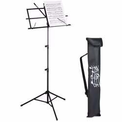 Questo leggio per spartiti è il compagno perfetto per ogni appassionato di musica. Grazie al design pieghevole e alla borsa p ...