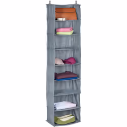 Grazie a questo organizzatore pensile, potrai mettere ordine nel guardaroba e creare spazio aggiuntivo per riporre vestiti, m ...