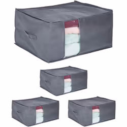 Con questo organizzatore per l'armadio o il letto puoi sfruttare al meglio lo spazio in camera da letto. Il contenitore in st ...