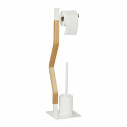 Relaxdays 10048774 scopino e porta scopino WC
