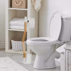 Relaxdays 10048774 scopino e porta scopino WC