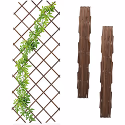 Il set da 3 tralicci è un pratico accessorio da giardino. Coltiva rose rampicanti, clematidi, gelsomini, edere o viti sul tra ...