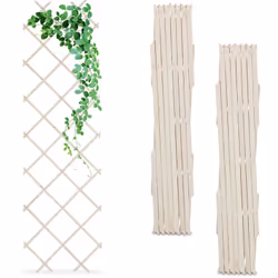 Il set da 3 tralicci è un pratico accessorio da giardino. Coltiva rose rampicanti, clematidi, gelsomini, edere o viti sul tra ...