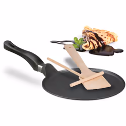 Porta il sapore della Francia nella tua cucina con la padella per crêpe. Che si tratti di condimenti dolci o salati, la prati ...